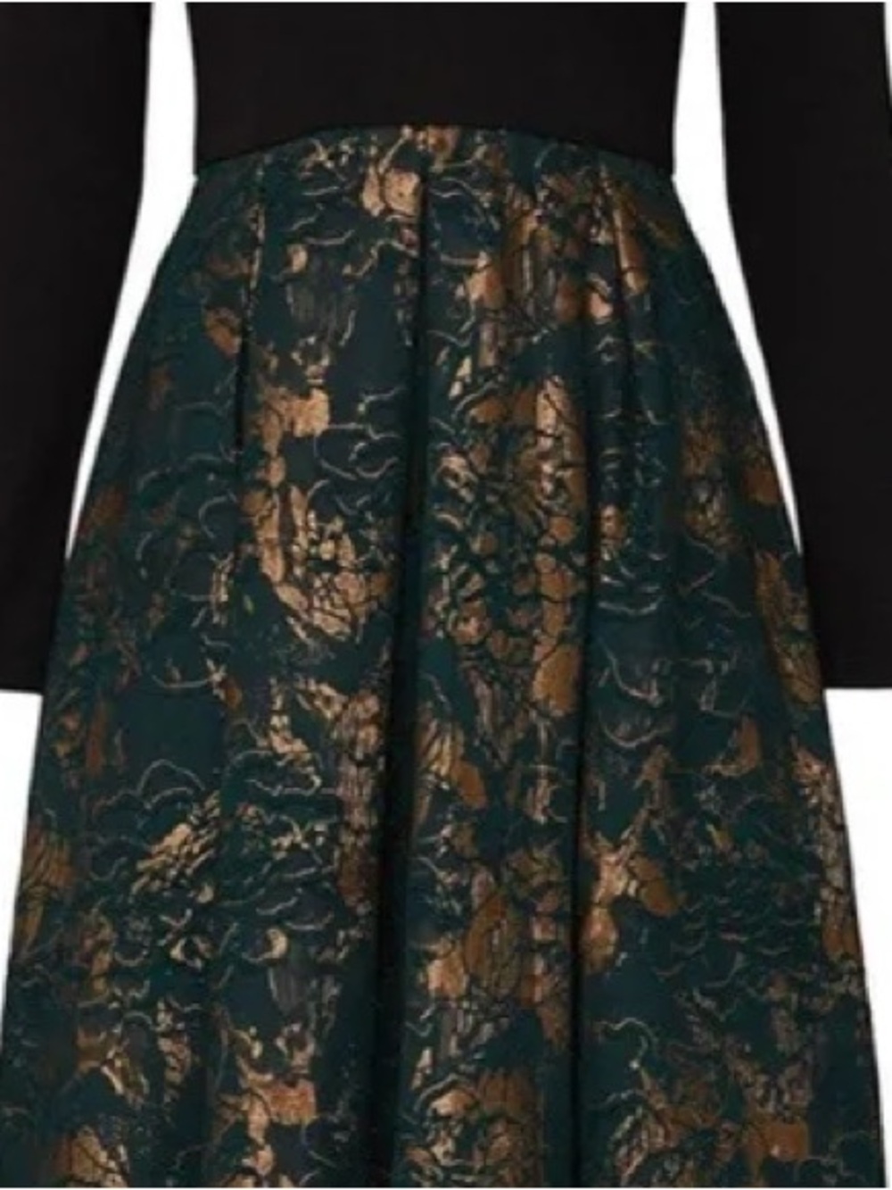 Hutch Marilyn Gown jacquard high low skirt bottom 6 - Picture 4 of 9